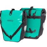 ORTLIEB Back Roller Free QL2.1 wasserdichte Fahrradtaschen PVC frei (Paar) | lagoon black