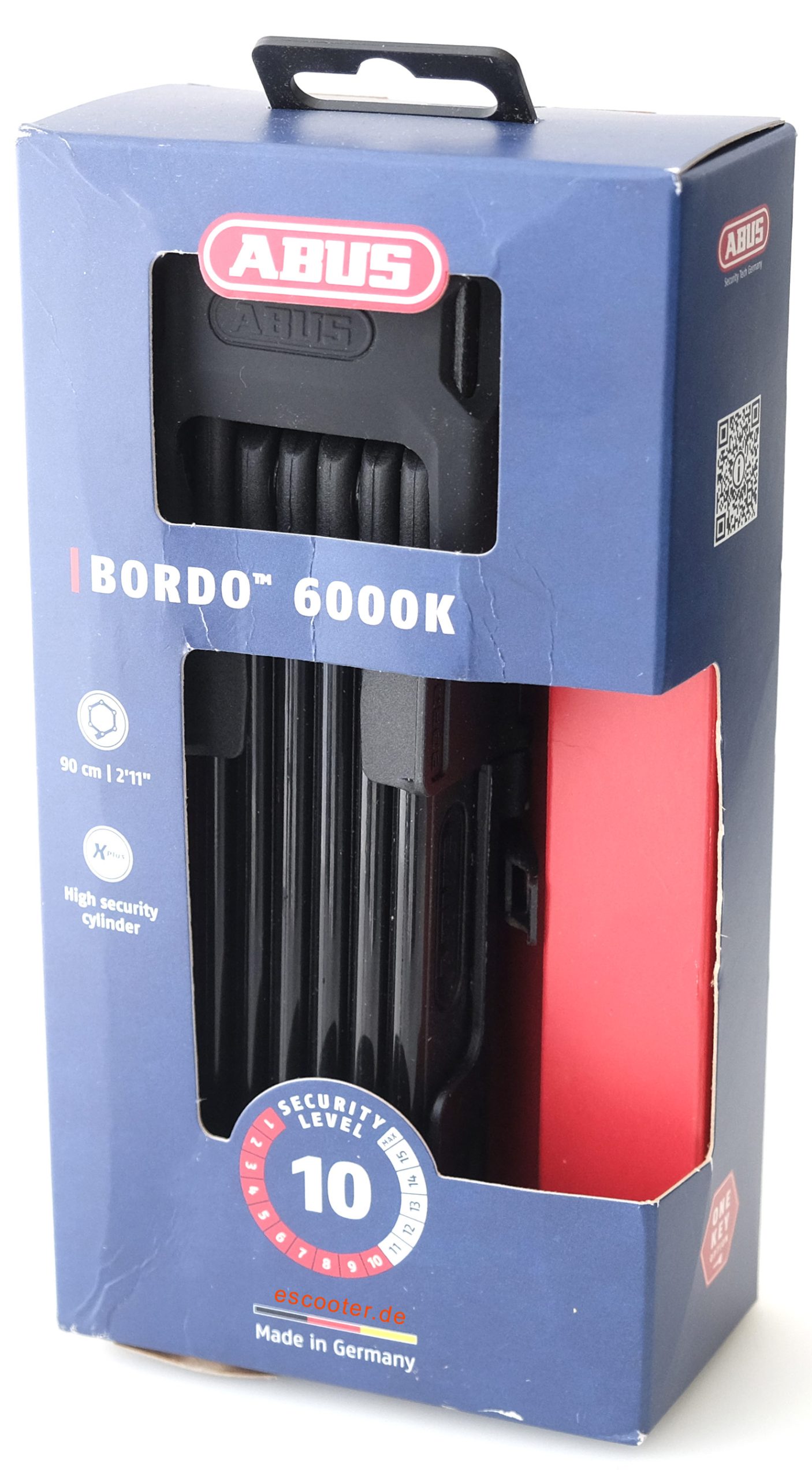 abus-bordo-926tfl-1.jpg ABUS BORDO™ 6000K/90 SCHWARZ inkl. Halter SH – Bild 1