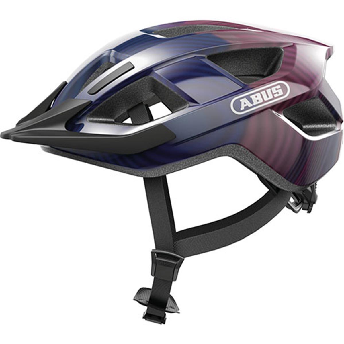 abus-fahrradhelm-097uuy-1.jpg Abus Helme Fahrradhelm Aduro 3.0, Abus, L=58 62cm, purple waves – Bild 1