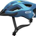 Abus Fahrradhelm mit Licht Aduro 2.0 Blau S