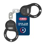 ABUS Handschellenschloss Chain Claw 10 – Fahrradschloss zur Sicherung von Fahrrad, E Scooter und Roller – 47 cm lang – mit Zahlencode – Schwarz : ...