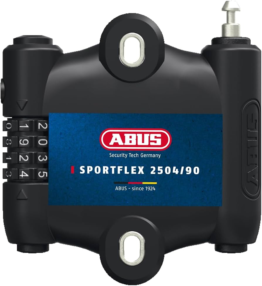 airbus-fahrradschloss-371phl-1.jpg ABUS ausziehbares Kabelschloss SportFlex 2504 Fahrradschloss zur Befestigung unter dem Flaschenhalter Zahlenschloss leicht, flexibel, ... – Bild 1