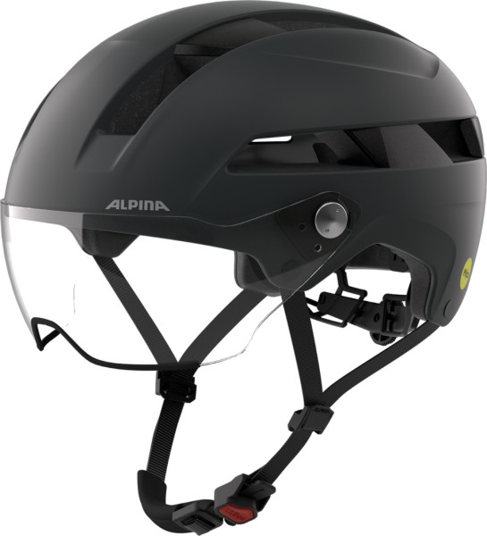 alpina-fahrradhelm-209yac-1.jpg Alpina Bloom VISOR Mips City Fahrradhelm midnight grey 55 59 cm – Bild 1