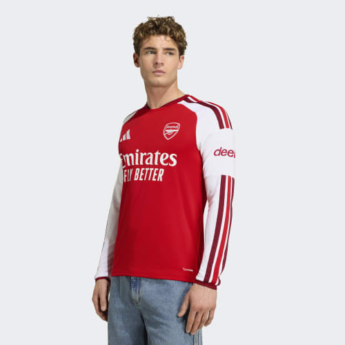 arsenal-trikot-207lmu-1.jpg adidas FC Arsenal 26/27 Heimtrikot, langärmelig Rot | adidas Deutschland – Bild 1