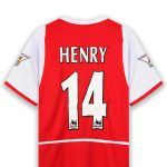 Arsenal FC 2003 04, Heim Trikot, 14 Thierry Henry S – Small (♀ 34 36 / ♂ 46 48)