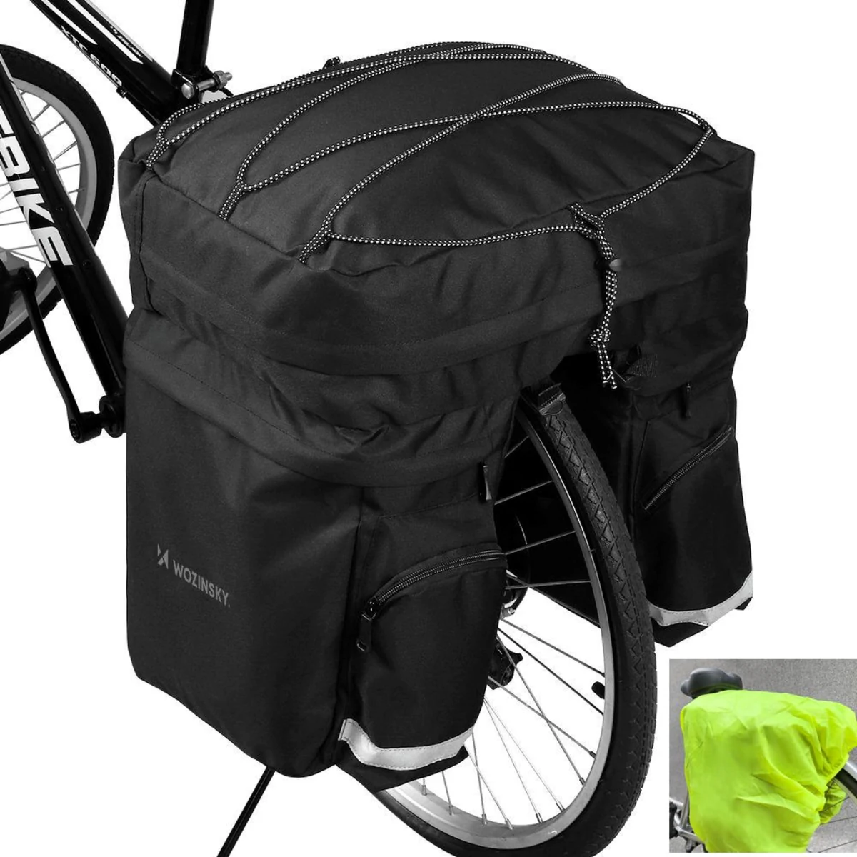 fahrrad-gepaecktraegertasche-972jwv.webp Wozinsky geräumige Fahrrad Gepäckträgertasche mit Regenschutz, 60 Liter, WBB13BK, 5907769300523, online kaufen – Bild 1