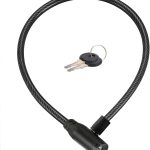Fahrradschloss Kabel mit Schlüsseln Stahl 60 cm | fahrradschlösser, bicycle lock : Amazon.de: Sport & Freizeit