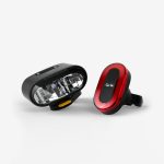 Fahrradbeleuchtung Set Front /Rücklicht ST930 USB Bremssensor