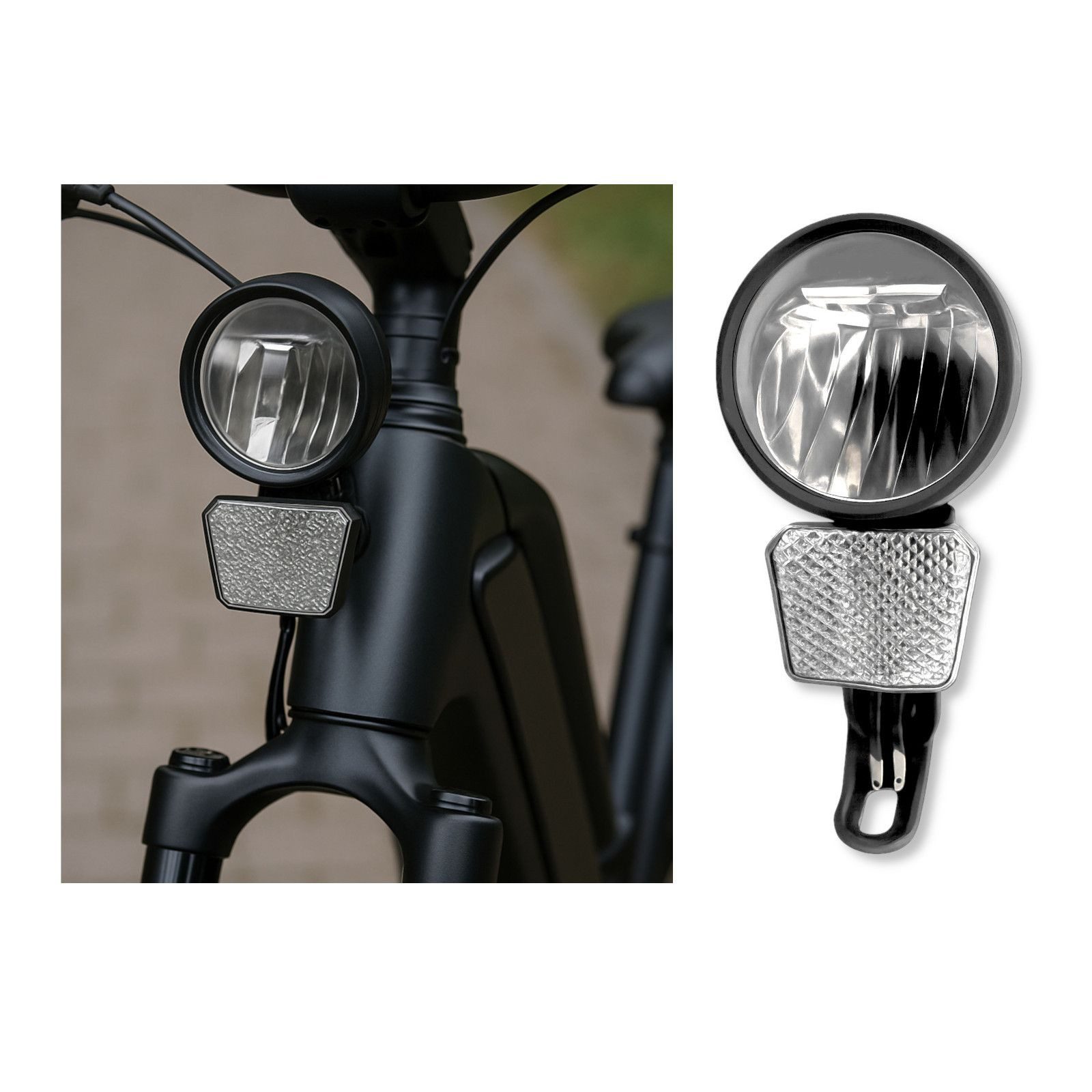 fahrradbeleuchtung-719aon-1.jpg Filmer Fahrradbeleuchtung E Bike Frontlicht Fahrradlampe 90 Lux Scheinwerfer Fahrradlicht – Bild 1