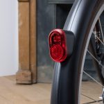 Fahrradbeleuchtung Rücklicht Dynamo LED Steady schwarz | Decathlon