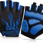 Fahrradhandschuhe Herren & Damen MTB Handschuhe Fitness Handschuhe Stoßdämpfend Halbfinger Fahrrad Handschuhe Sommer Sporthandschuhe mit ...