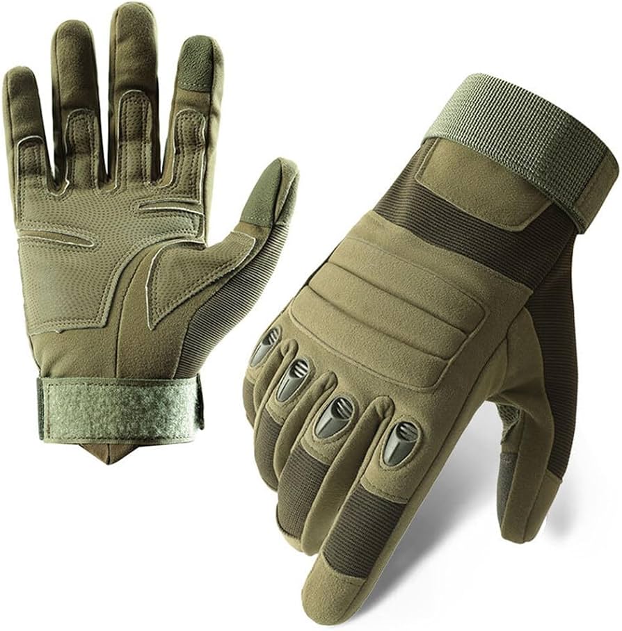 fahrradhandschuhe-herren-739krk-1.jpg JAWSEU Tactical Gloves Fahrradhandschuhe Herren Vollfinger Gelenkschutz Handschuhe Taktische Handschuhe für Armee Militärkampf Airsoft Outdoor Sport ... – Bild 1