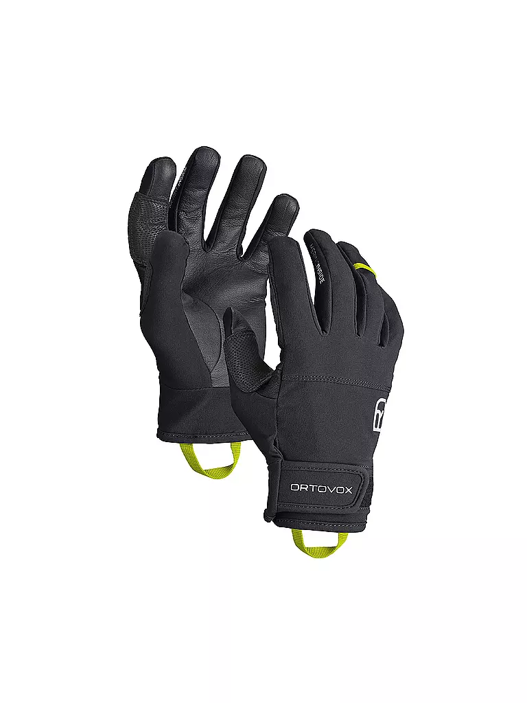 fahrradhandschuhe-herren-775auy.webp ORTOVOX Herren Handschuhe Tour Light Schwarz – Bild 1