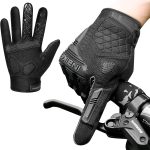 INBIKE MTB Handschuhe Herren Sommer Vollfinger Fahrradhandschuhe Lang Motocross Atmungsaktive Touchscreen rutschfest Radhandschuhe für Radfahren Moutainbike Rennrad Grau S : Amazon.de: Fashion