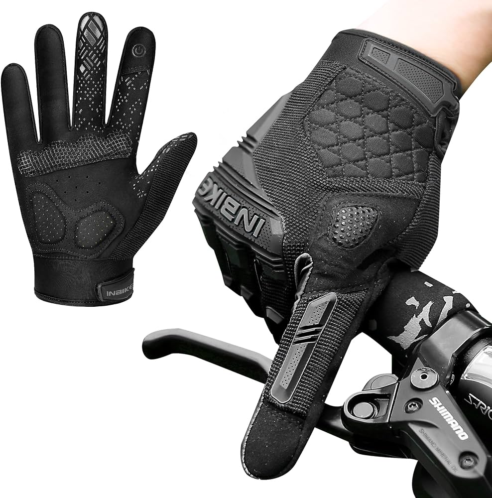 fahrradhandschuhe-herren-939ppn-1.jpg INBIKE MTB Handschuhe Herren Sommer Vollfinger Fahrradhandschuhe Lang Motocross Atmungsaktive Touchscreen rutschfest Radhandschuhe für Radfahren Moutainbike Rennrad Grau S : Amazon.de: Fashion – Bild 1