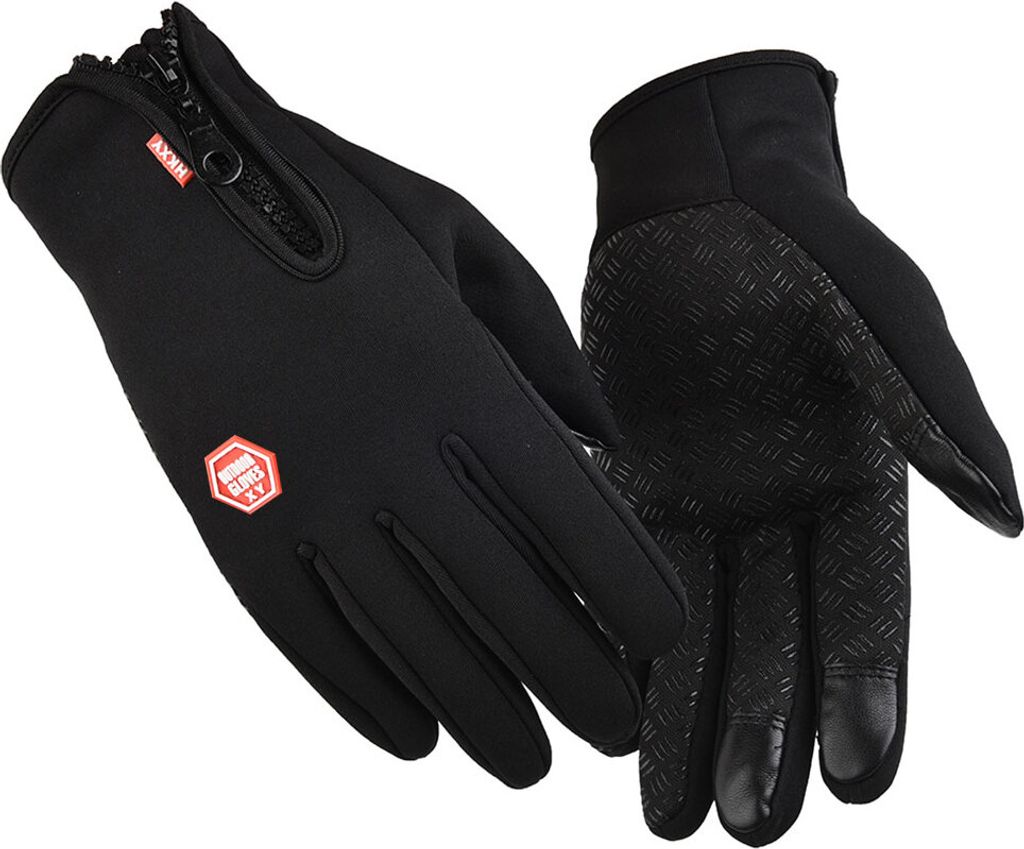 fahrradhandschuhe-winter-933msf-1.jpg Fahrradhandschuhe Herren Damen Thermo Warm Winter Wasserdicht Touchscreen Handschuhe – Bild 1