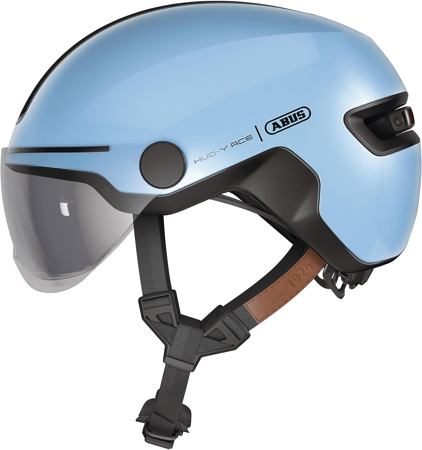 fahrradhelm-mit-visier-227zzd-1.jpg ABUS HUD Y ACE Visier Fahrradhelm iced blue | sportkopf Helme & Brillen – Bild 1