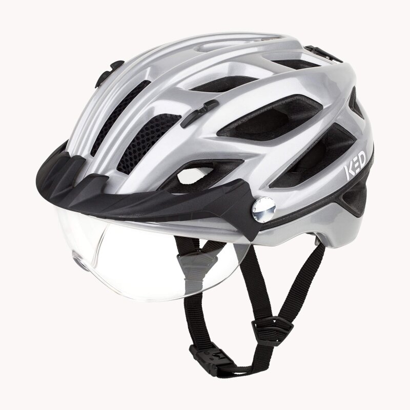 fahrradhelm-mit-visier-833qiu-1.jpg Reflektierender Fahrradhelm / E Bike Helm mit Visier und LED Rücklich, 169,95 € – Bild 1