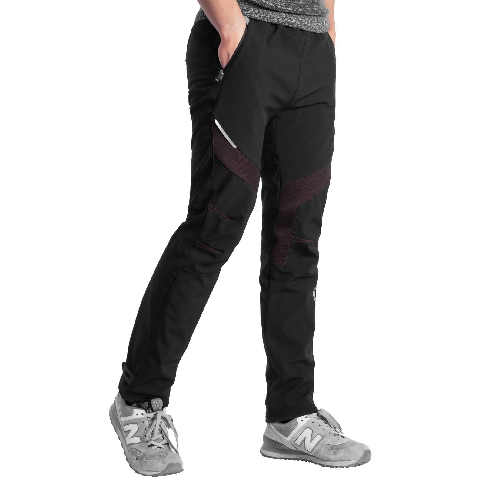 fahrradhose-738ioq-1.jpg ROCKBROS Lange Fahrradhose Herren Winter Radhose Winddicht Warm M – Bild 1