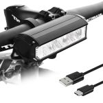 Glückpa LED Fahrradlicht Vorne, 1400 Lumen, 4500mAh Super Akku Kapazität Fahrradbeleuchtung，Fahrradlampe Extrem Hell, StVZO Standard, Fahrrad Licht Vorne mit 5 Lichtmodi, Fahrradlampe Vorne mit USB C : Amazon.de: Sport & Freizeit