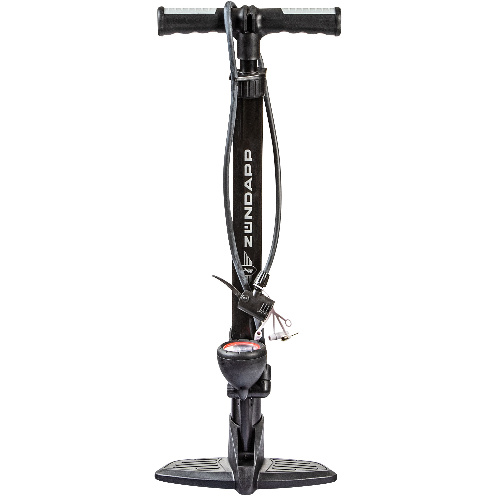 fahrradpumpe-263jwz-1.jpg Zündapp Fahrradpumpen Luftpumpe AV DV FV Luft Pumpen Fahrrad Pumpe Standluftpumpe mit Ballnadel Matratze Standpumpe | pentagonsports.de – Bild 1