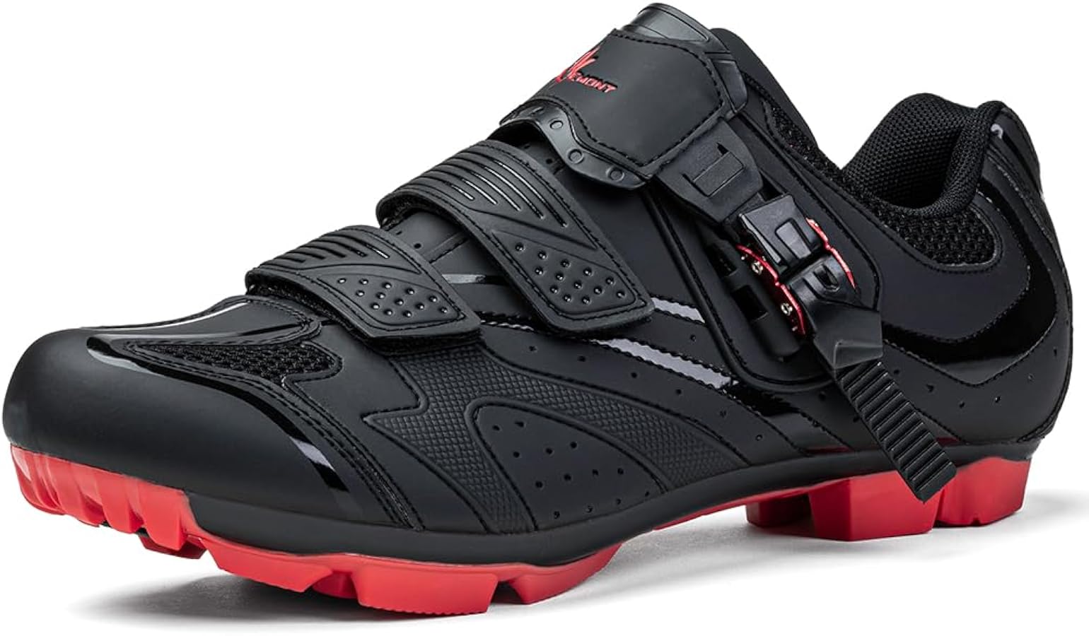 fahrradschuhe-herren-085wfi-1.jpg Vemont Hochleistungsfähige Fahrradschuhe für Rennrad und Mountainbike mit Harter Sohle Maximale Leistung und Komfort! (eu Footwear Size System, ... – Bild 1