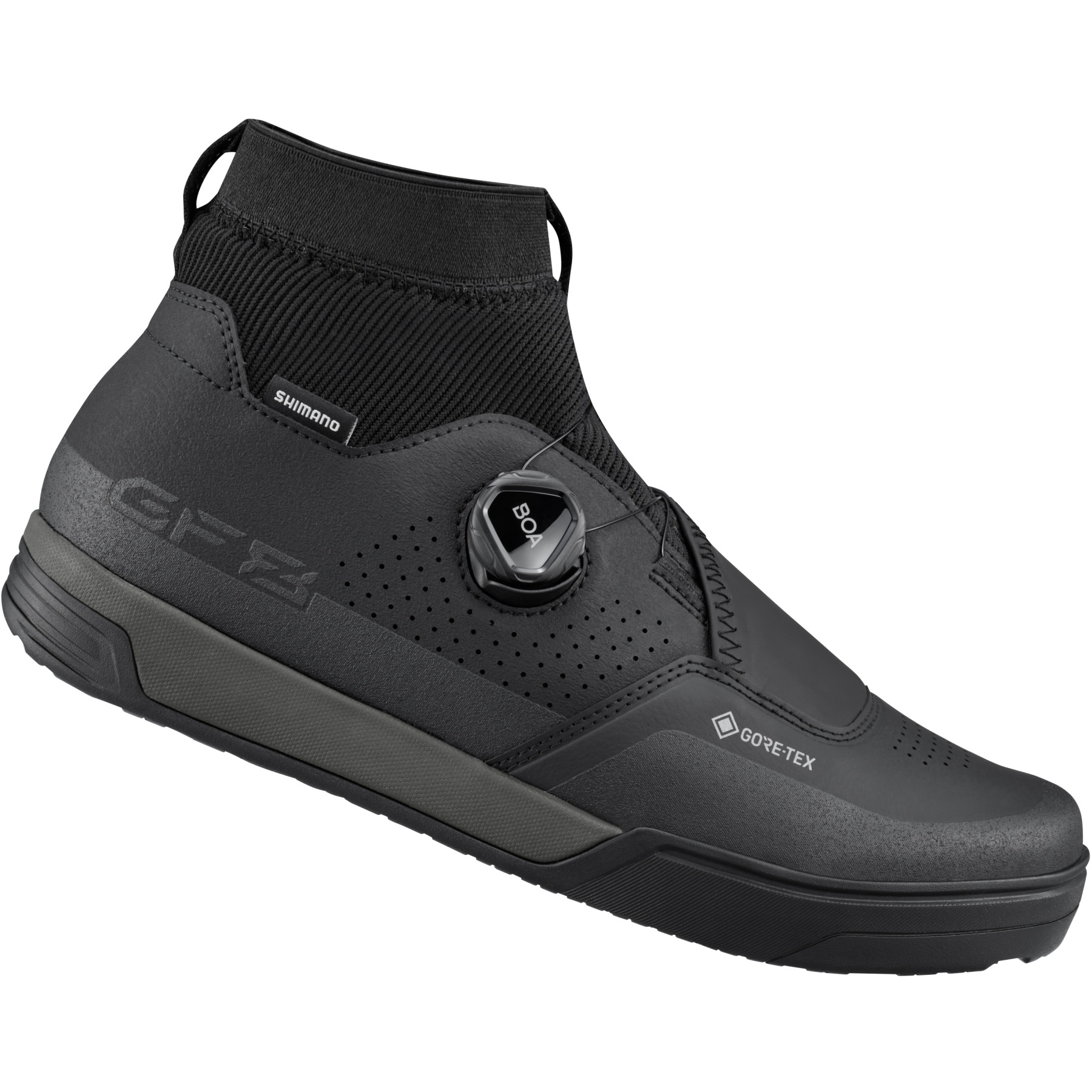 fahrradschuhe-herren-544wnz-1.jpg Shimano SH GF800 GTX Fahrradschuhe Herren Schwarz | BIKE24 – Bild 1