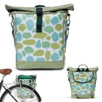 Fahrradtasche Gepäckträger aus Plane Gepäcktasche für Frauen Wasserdicht Bike Panniers Fahrrad Zubehör Design Bosque Etsy.de