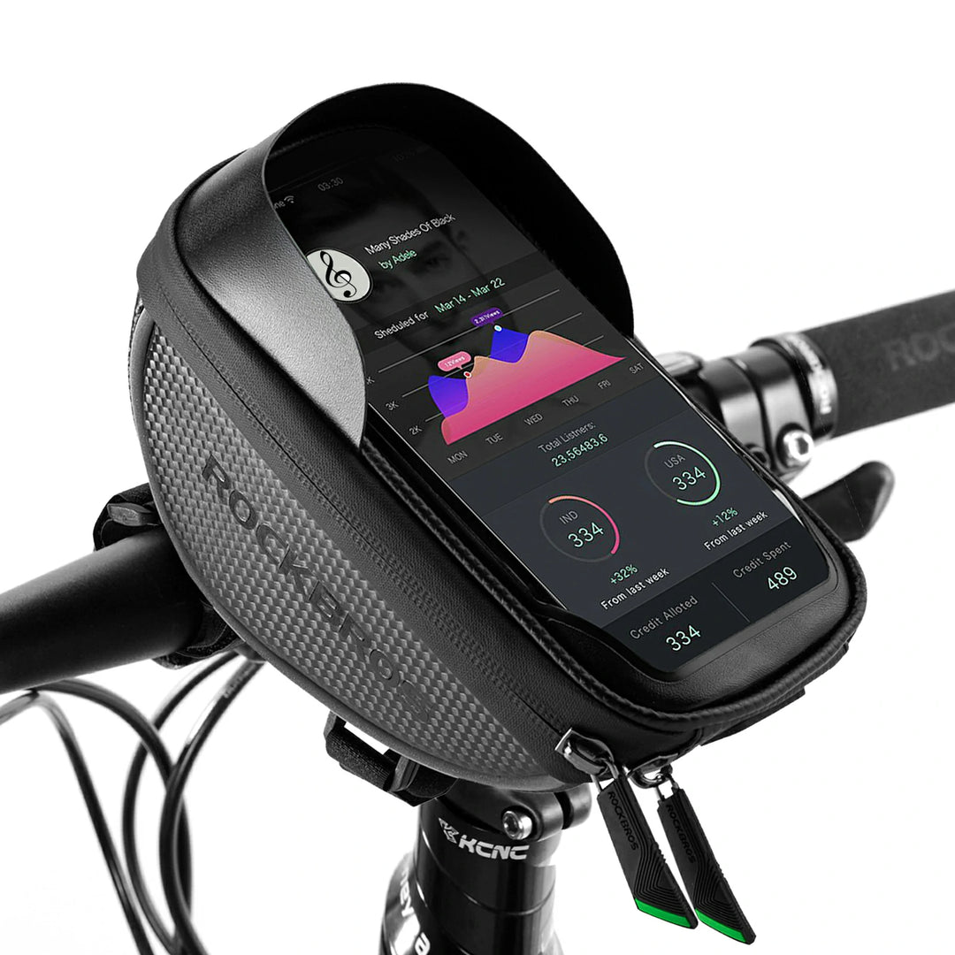 fahrradtasche-lenker-724wco-1.jpg Fahrrad Lenkertasche Fahrradtasche Lenker wasserdichte Handyhalterung – ROCKBROS DE – Bild 1