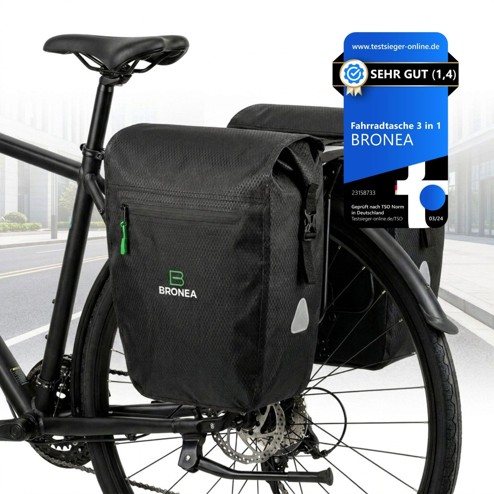 fahrradtaschen-fuer-den-gepaecktraeger-877fwv.jpg Bronea Fahrradtasche Doppel Fahrradtasche für Gepäckträger hinten 40 L (2x20 L) (Fahrrad Gepäckträgertasche, XXL Fahrradtaschen für E Bike & Fahrrad), ... – Bild 1