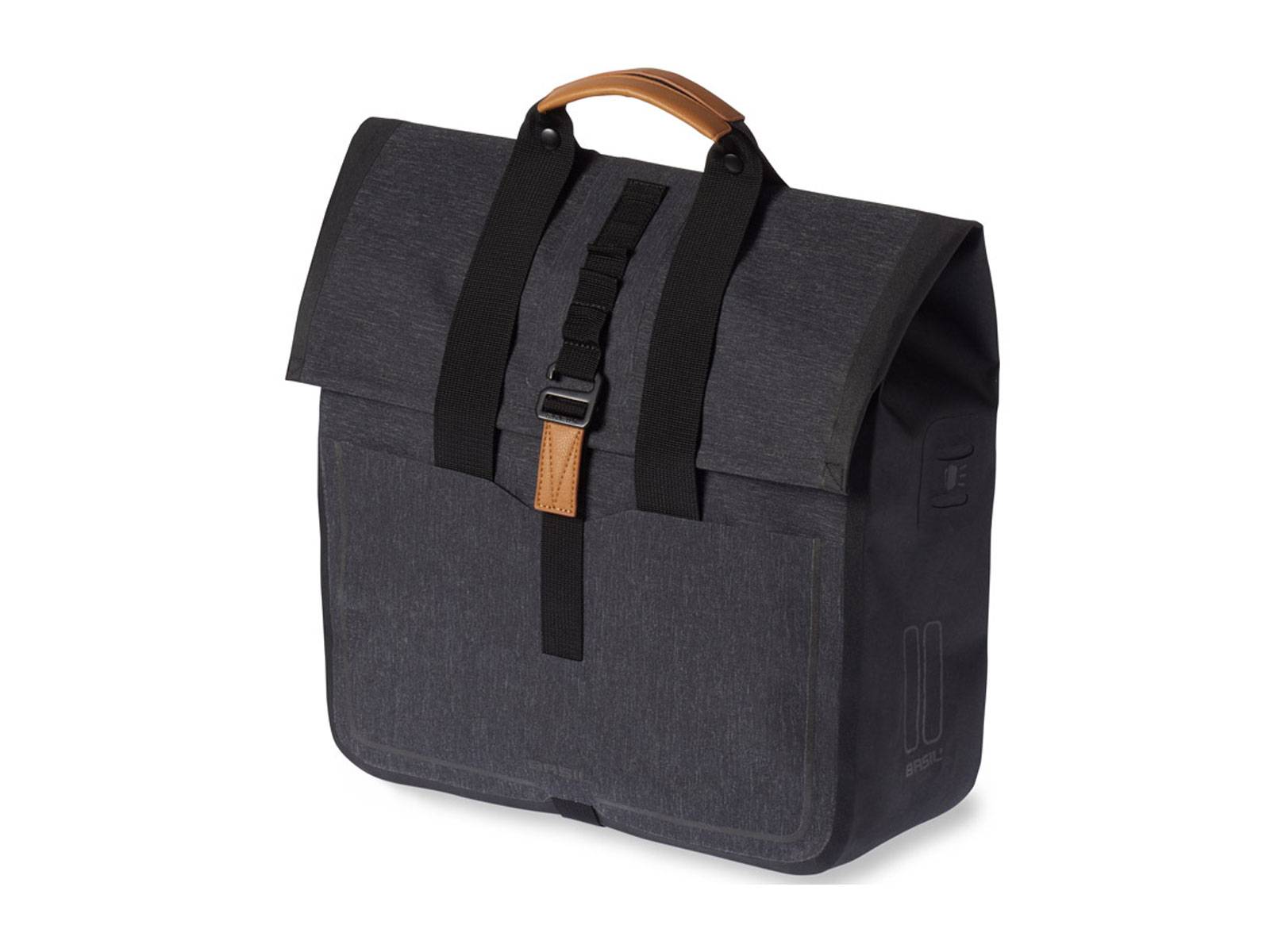 fahrradtaschen-fuer-den-gepaecktraeger-969sso.jpg Basil Urban Dry Fahrradtasche Gepäckträger charcoal Fietscomfort – Bild 1
