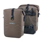 Ortlieb Gravel Pack Fahrradtaschen Paar braun