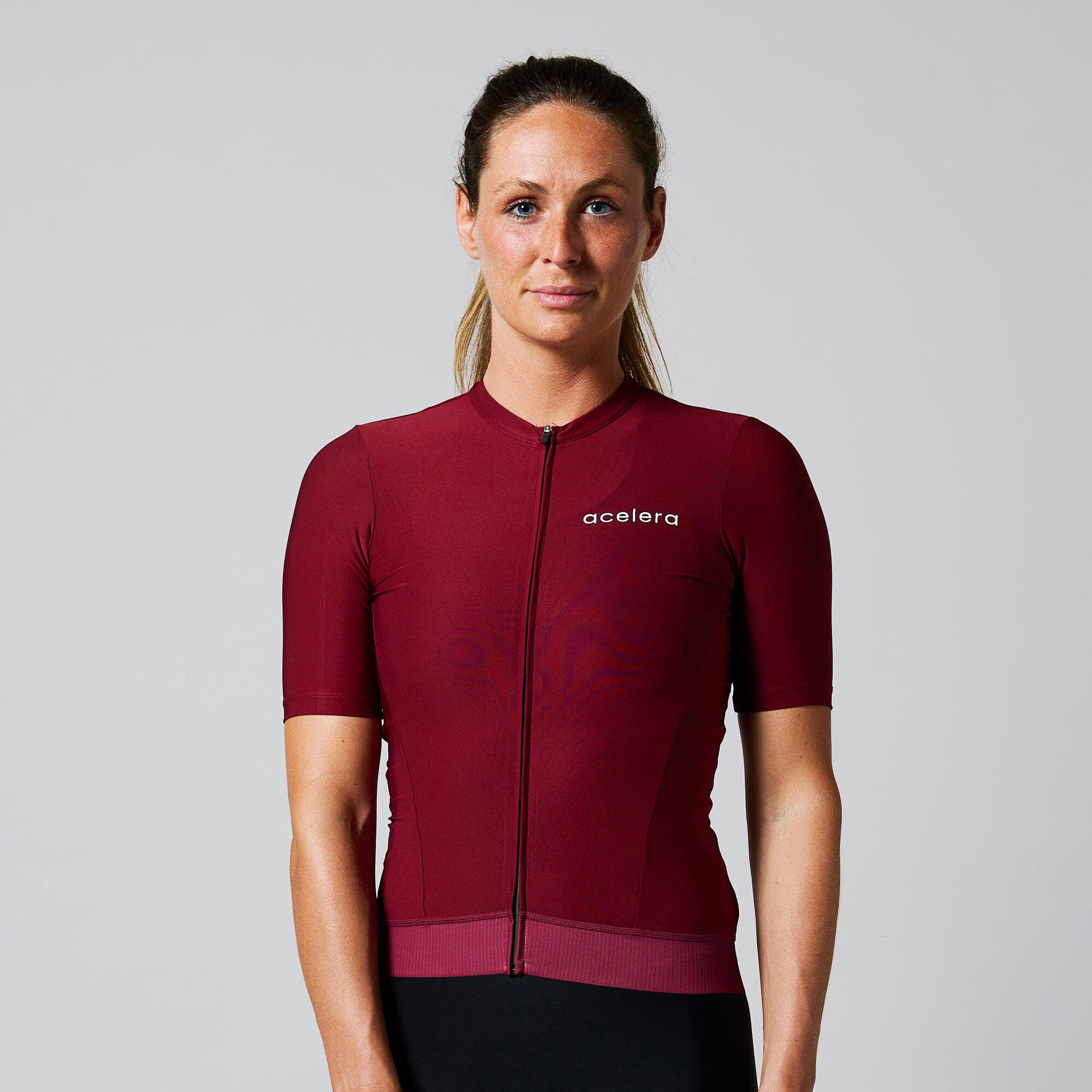 fahrradtrikot-296csz-1.jpg Essential Radtrikot Damen kurzarm Fahrradtrikot Sommer Trikot Radsport – Bild 1