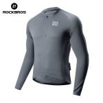 Fahrradtrikot Langarm mit kurzem Frontreißverschluss Modell YDCX011 – ROCKBROS DE