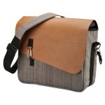 fischer Gepäckträgertasche Business Gepäckträger Tasche + Notebook Fach, Seiten Tasche 1 Fach, Bike Case wasserabweisend, Fahrrad Tasche mit Volumen 14L, einfache Befestigung am Gepäckträger mit Haken, auch für E Bike geeignet