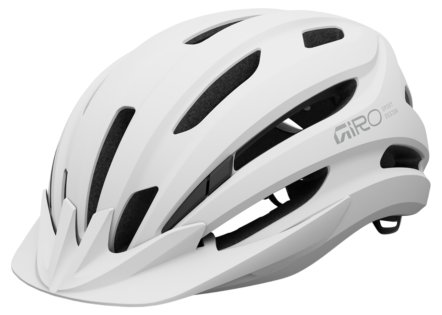 giro-helm-092uuj.png Giro Register II Rennrad Helm matte white/grey – Bild 1