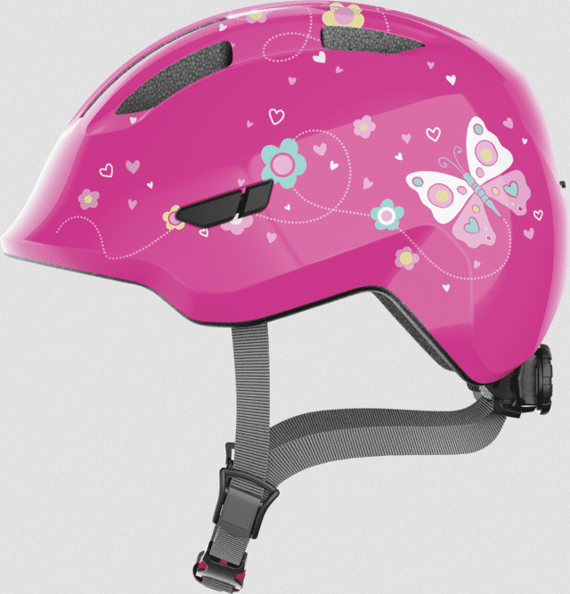 kinderhelm-028lfo.png Abus Kinderhelm Smiley 3.0 Pink butterfly shiny – Bild 1