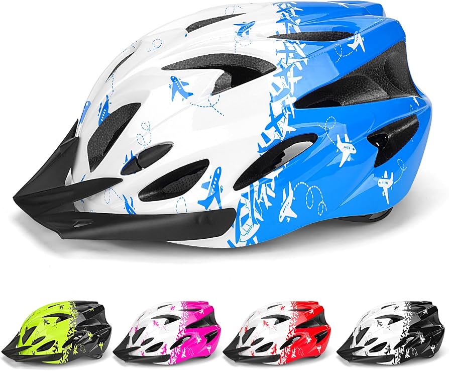 kinderhelm-191hta-1.jpg Zamufo Fahrradhelm Kinder, Kinderhelm für Mädchen und Jungen 8 15 Jahren | Verstellbarer 54–59cm, Leichter und Belüftung, Sicherer Multisport Helm ... – Bild 1