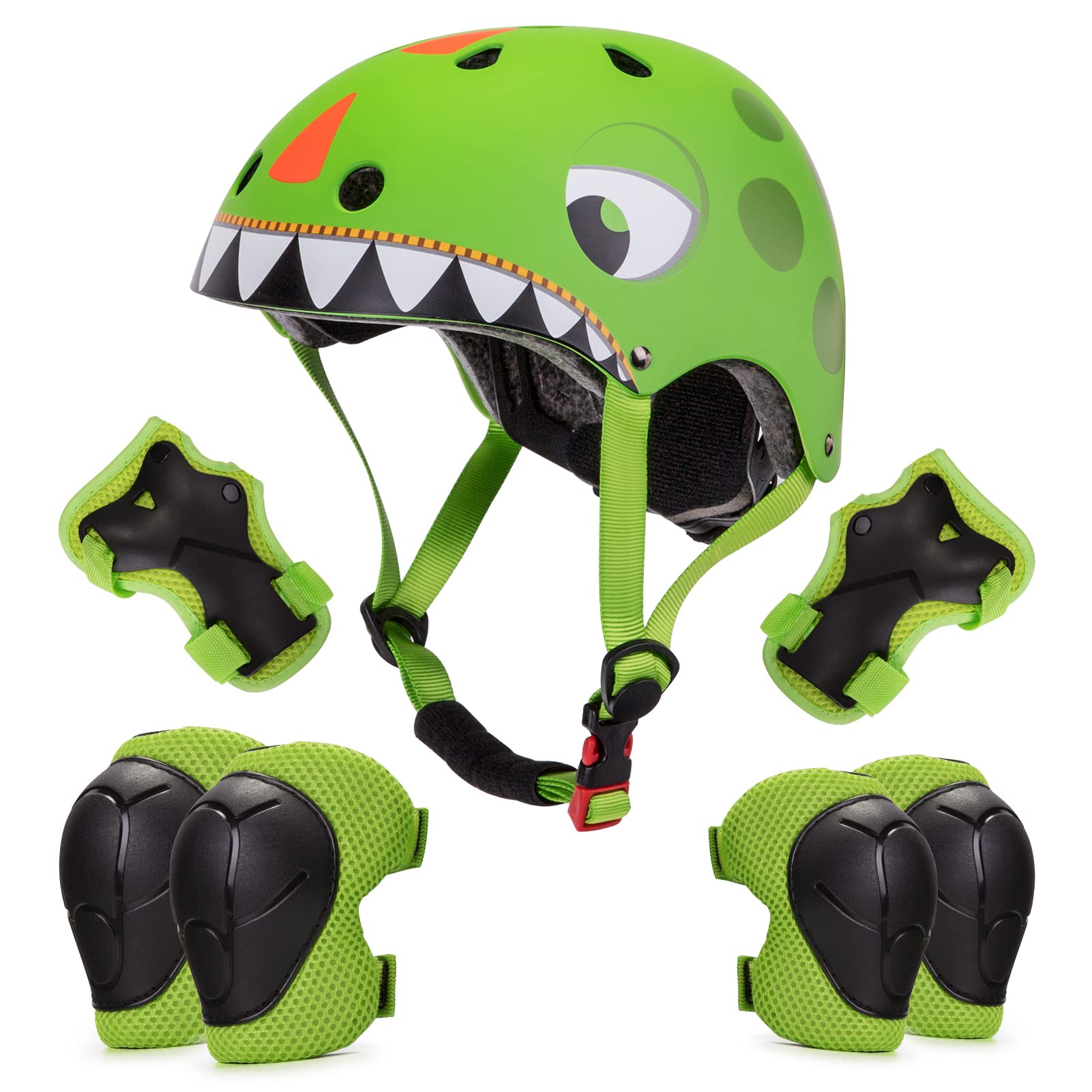 kinderhelm-201gzz-1.jpg Wdmiya Kinderhelm 2 3 4 5 Jahre Jungen Mädchen Kinder Fahrradhelm | Verstellbar Kinderhelm mit Schoner Set 50 54 cm für Skateboard Klettern Skaterhelm ... – Bild 1