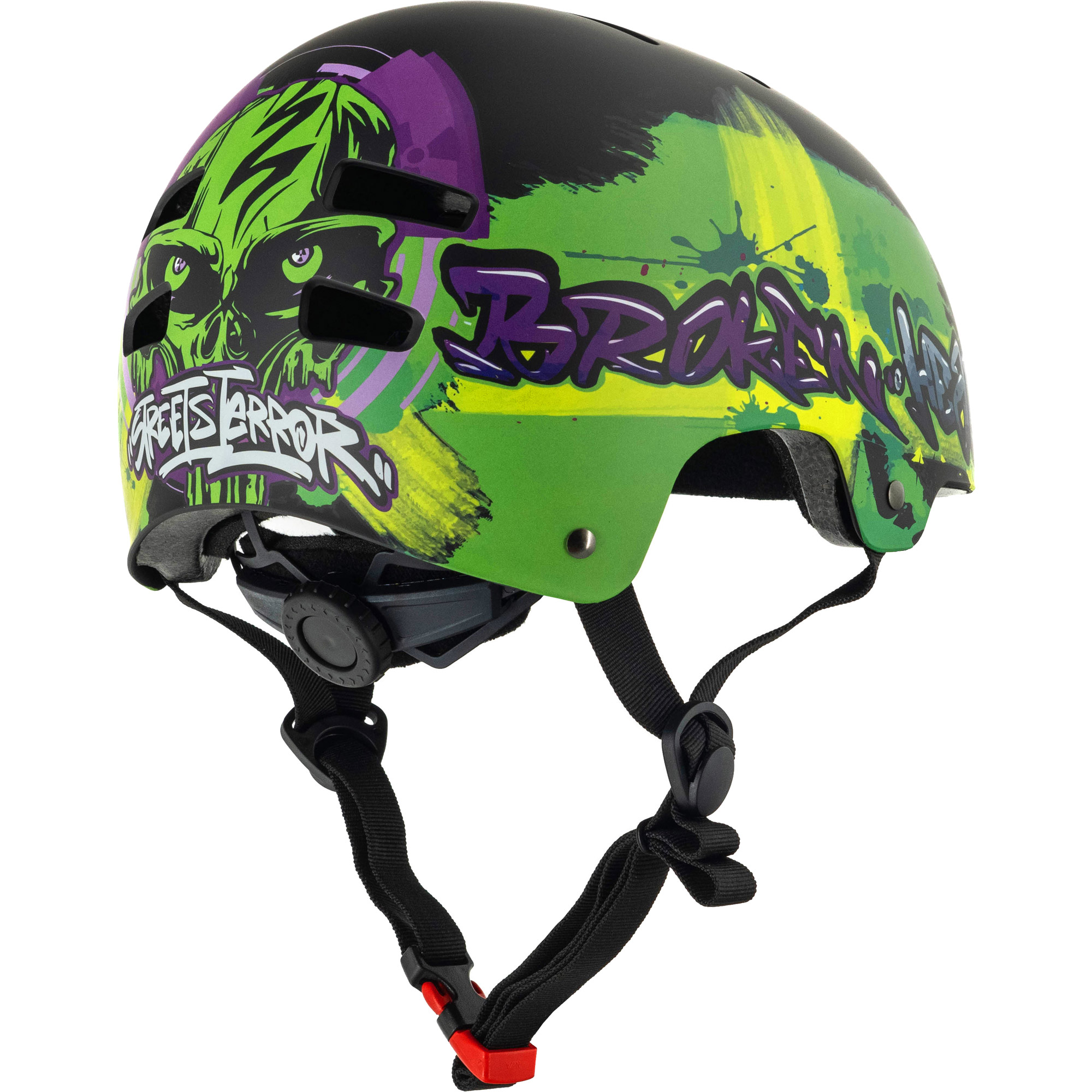 kinderhelm-721ela-1.jpg Broken Head Kinder Fahrradhelm & Skatehelm Street Terror – Bild 1