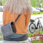 KLICKfix | Baggy Mini Waterproof · Lenker Adapter · grau