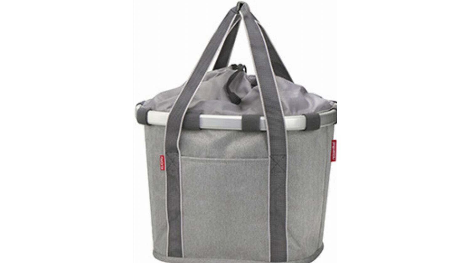 klickfix-lenkertasche-255vwu-1.jpg KLICKfix Bikebasket Lenkertasche grey 15 L – Bild 1