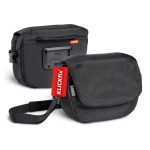 Borgen Lenkertasche Fahrrad KLICKfix, schwarz, 5 L, 2in1 Tragetasche | Wasserabweisende und geräumige Lenkertasche, Fahrradtasche Lenker mit ...