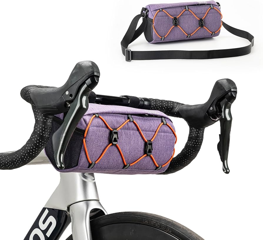 lenkertasche-fahrrad-071vrq-1.jpg ROCKBROS Fahrrad Lenkertasche 2,2L als Umhängetasche | Fahrradtasche vorne mit abnehmbarem Tragegurt und sicherer Klettbefestigung für Rennrad, MTB, ... – Bild 1
