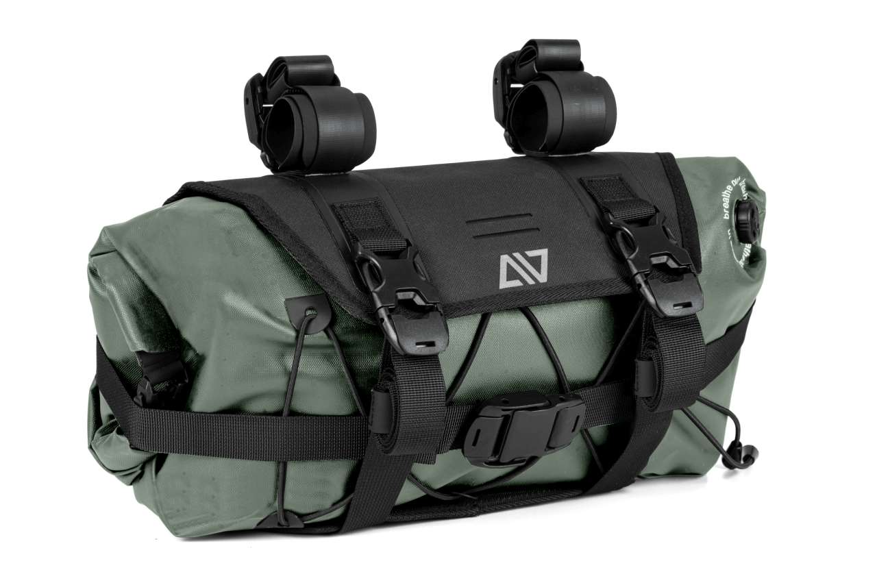 lenkertasche-fahrrad-180oqn-1.jpg Acid Pack Pro 9 Bikepacker Fahrrad Lenkertasche grün – Bild 1