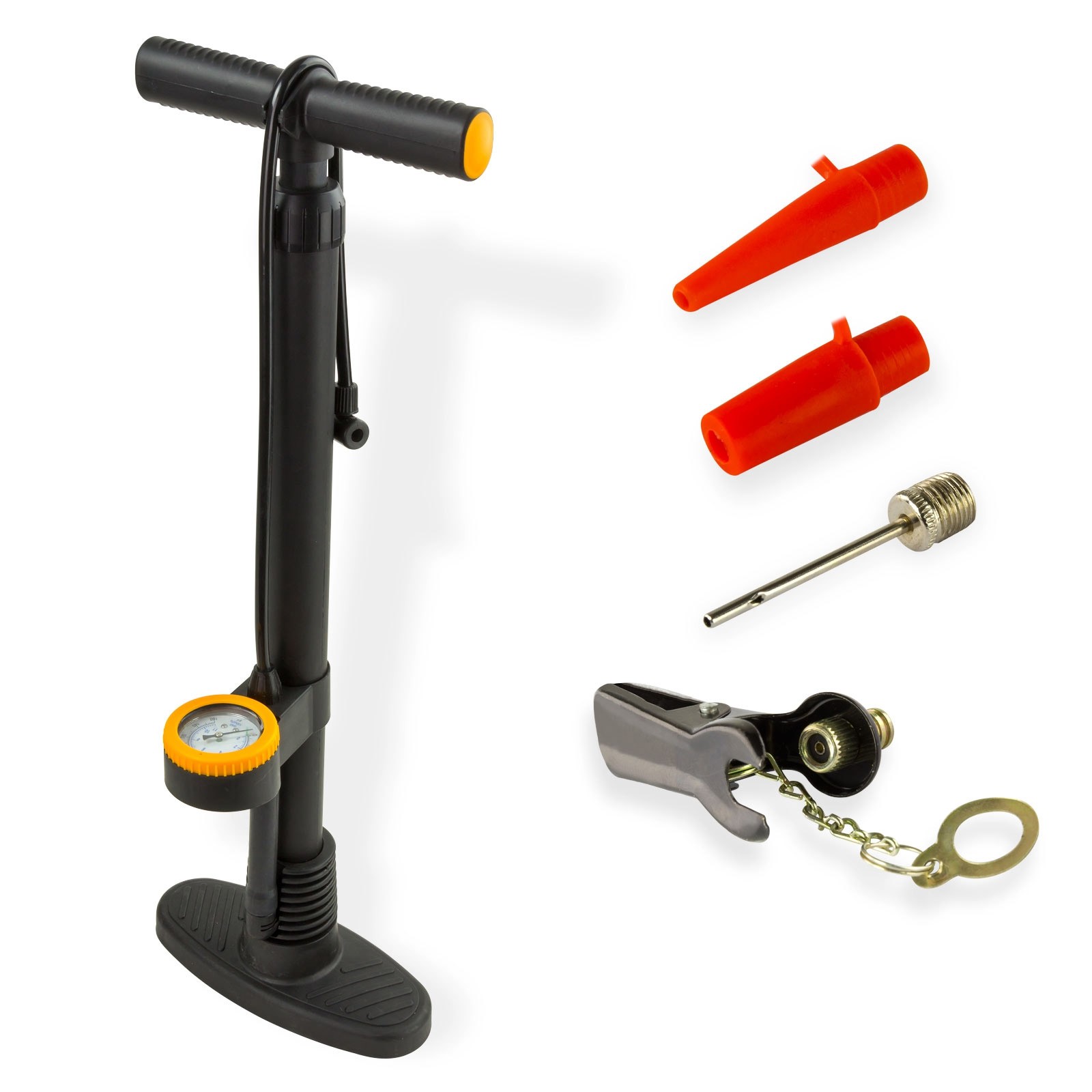 luftpumpe-fahrrad-697iar-1.jpg Handluftpumpe DLP11 / Luftpumpe / Handpumpe / Fahrradpumpe – Bild 1
