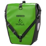 ORTLIEB Back Roller QL 2.1 Sondermodell 'Mit dem Rad zur Arbeit' (lime green) Hinterradtasche | VerticalExtreme.de