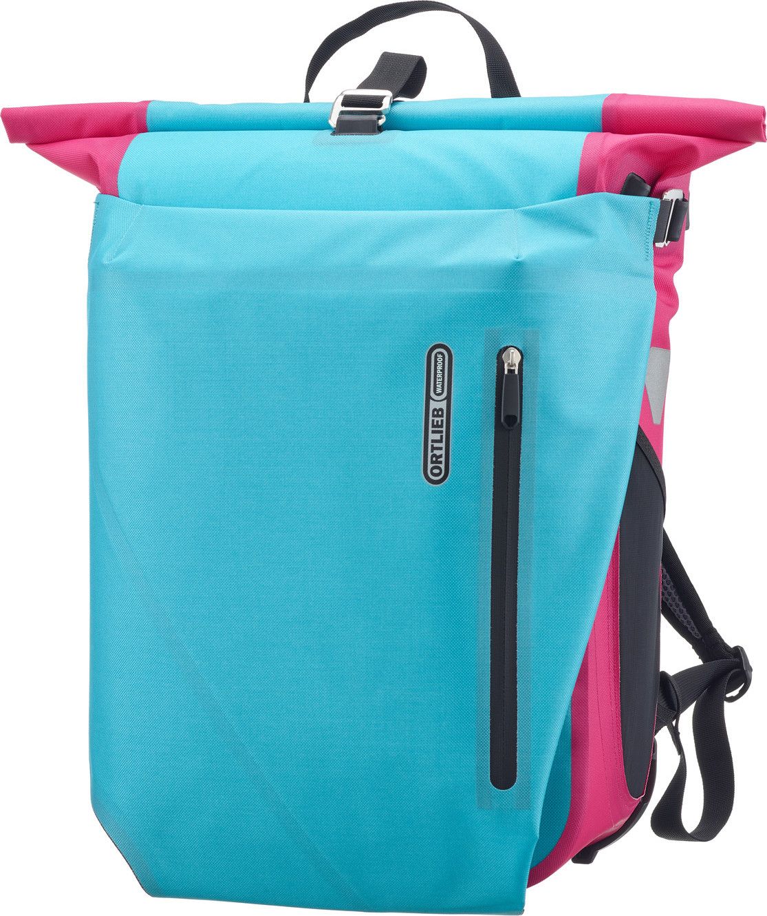 ortlieb-fahrradtasche-rucksack-846zzy-1.jpg Ortlieb Vario 26L QL2.1 Rucksack / Fahrradtasche Cyberblau Rosa – Bild 1
