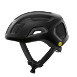 Ventral Air Mips Wide Fit Rennradhelm in Uranium Black Matt | POC (Global DE)
