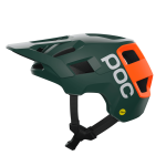 Kortal Race MIPS MTB Helm in Pargasite Green Matt/Fluorescent Orange Matt | POC (Global DE)